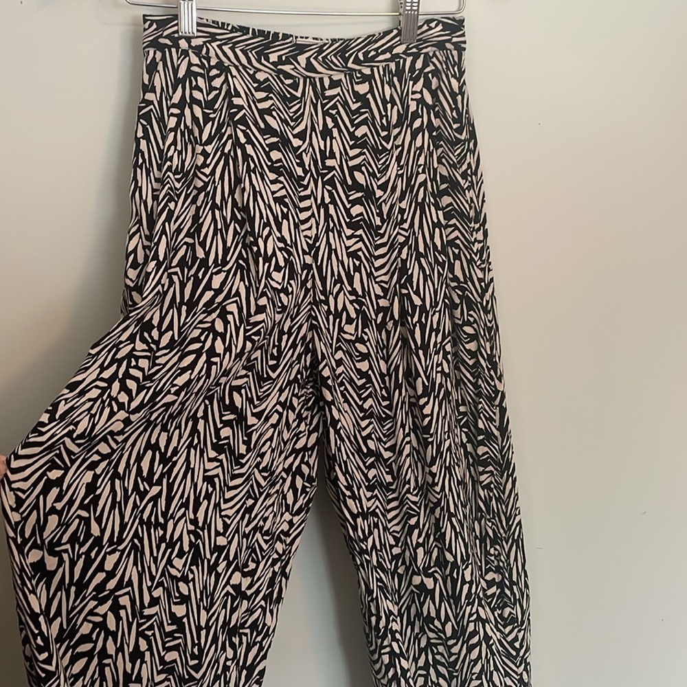 Zebra Print flowy pants by Fat Face